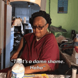 That's A Shame Grandpa GIF