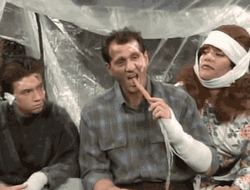 That's All Folks Chewing Man GIF