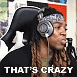 That's Crazy Black Mastadont GIF