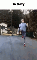 That's Crazy Running Fast GIF