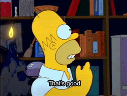 That's Good Homer Simpson GIF