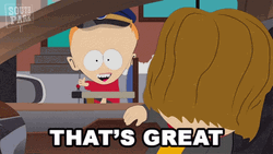 That's Great Timmy South Park GIF