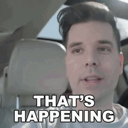 That's Happening Dave Crosby Car Selfie GIF