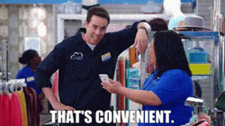 That's How Convenient Jon Barinholtz GIF