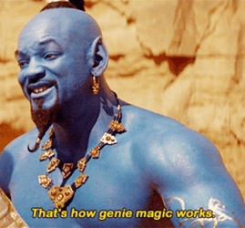 That's How Genie Magic Works GIF
