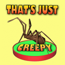 That's Just Scary Spider Animated GIF