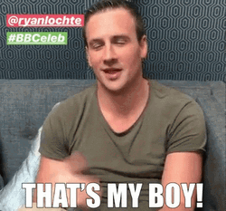 That's My Boy Ryan Lochte GIF