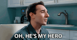That's My Dad My Hero GIF