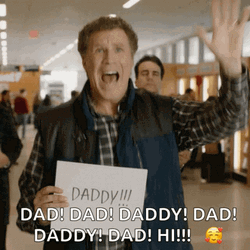 That's My Dad Will Ferrell GIF