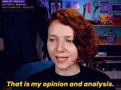 That's My Opinion And Analysis GIF