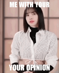 That's My Opinion Lisa Throwing A Card GIF
