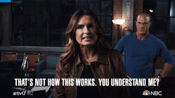 That's Not How This Works Olivia Benson GIF