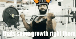 That's Some Growth Right There GIF