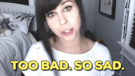 That's Too Damn Bad And Sad GIF