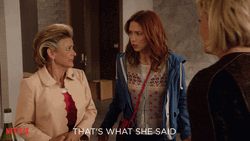 That's What She Said Amy Sedaris GIF
