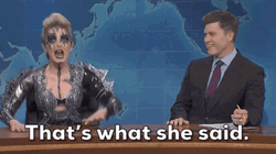 That's What She Said JoJo Siwa SNL GIF