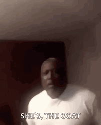 That's Why He's The Goat Big Guy Meme GIF