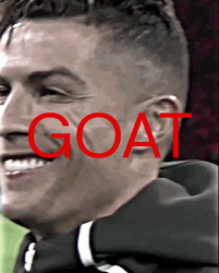 That's Why He's The Goat Cristiano Ronaldo GIF