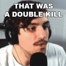 That Was A Double Kill Zanadood GIF