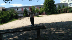 That Was Close Parkour GIF