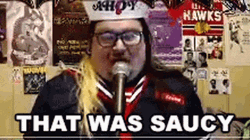 That Was Saucy Man With Eyeglasses GIF