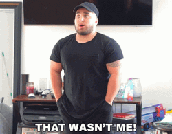 That Wasnt Me Im Innocent Guy GIF