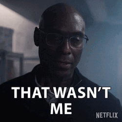 That Wasnt Me Lance Reddick GIF
