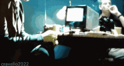 Thats A Bingo Man While His In Computer GIF