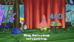 Thats A Wrap Let's Pack It Up GIF