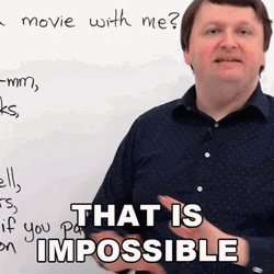 Thats Impossible Professor Explaining GIF