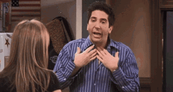 Thats Impossible Ross Geller GIF