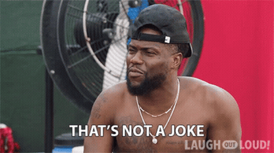 Thats Not A Joke Kevin Hart GIF