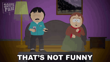 Thats Not Funny Randy Marsh GIF