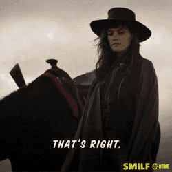Thats Right Cowgirl GIF