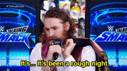 Thats Rough Buddy Sami Zayn GIF