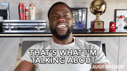 Thats What Im Talking About Kevin Hart GIF