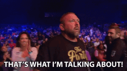 Thats What Im Talking About Mad Cheering Audience GIF