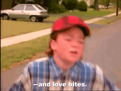 The Adventure Of Pete Hickey Love Bites GIF