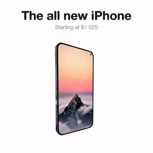 The All New Iphone Starting At $ 1 025 GIF