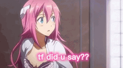 The Asterisk War Julis Riessfeld Tf U Say GIF