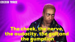 The Audacity The Nerve GIF