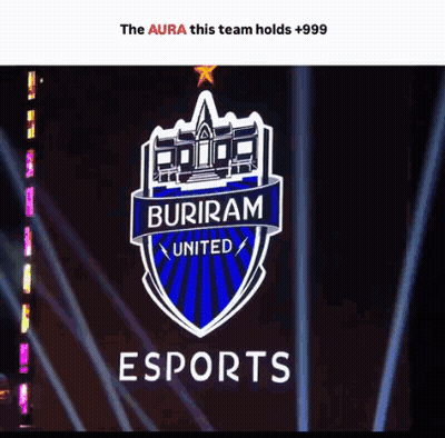 The Aura This Team Holds 999 Esports Is Shown GIF