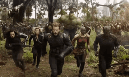 The Avengers Infinity War GIF