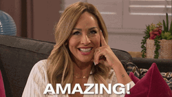 The Bachelorette Cast Woman Smiling Amazing Reaction  GIF