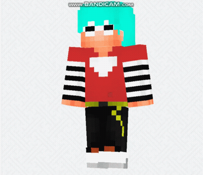 The Back Of A Minecraft Character Is Shown With The Website Bandicam.com At The Bottom GIF