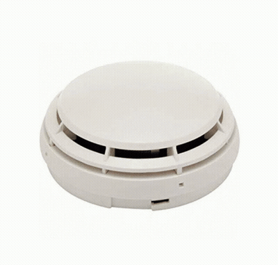 The Back Of A Smoke Detector Has A Label That Says Ul Listed GIF