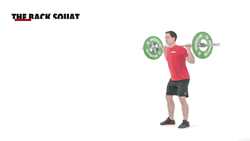 The Back Squat Barbell Row Technique GIF