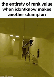 The Backrooms Monster Burning Video Game GIF