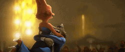 The Bad Guys Lifting Up Diane GIF