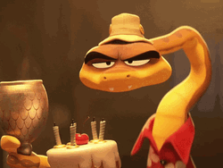 The Bad Guys Mr. Snake Cheers GIF